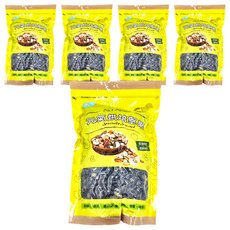 品鮮生活 薄鹽青仁大黑豆, 精挑細選, 口感酥脆, 純天然無添加, 香甜美味, 600g, 5包