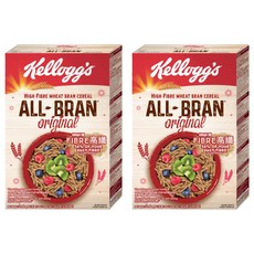 家樂氏 ALL-BRAN 高纖麥麩早餐穀物, 含54%膳食纖維, 315g, 2盒