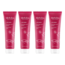 Melvita 蜜葳特 粉紅胡椒美體磨砂蜜, 4條, 150ml