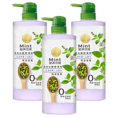 MEKELONG 金美克能 無矽靈潤髮乳 馬鞭草香氛, 750ml, 3瓶