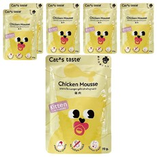 Cat's taste 貓可滋味 幼貓幕斯, 6包, 雞肉, 70g