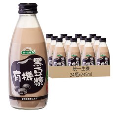 統一生機 黑豆漿, 245ml, 24瓶