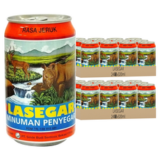 LASEGAR 橘子風味清涼飲料, 320ml, 48罐