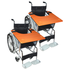 感恩使者 輪椅用餐桌板, 尺寸60x51cm 厚度1.2cm 木質纖維板 台灣製造, ZHTW1741, 2個