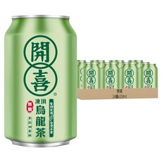 開喜 凍頂烏龍茶 無糖, 318ml, 24罐