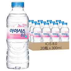 ICIS 8.0 礦泉水, 300ml, 20瓶