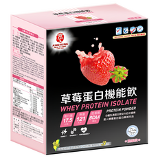 京工 草莓乳清蛋白, 90g, 1盒