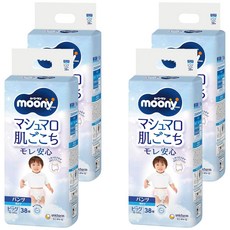 滿意寶寶日本版 頂級超薄褲型尿布 男童款 12~22kg, XL, 152片