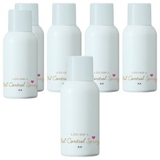 LUCIDO-L 樂絲朵 乾洗髮控油噴霧, 清甜水果香氣, 含吸油吸濕粉末配方, 髮根蓬鬆, 無白粉殘留, 108ml, 6瓶