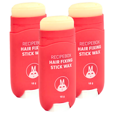 recipebox 韓兔 細髮定型髮蠟棒,16g,3支