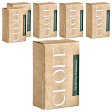 CLOEE 潔顏沐浴 2in1好好皂，天竺葵，法國綠泥，臉部身體皂, 103g, 6個