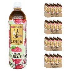 匯竑 阿薩姆 荔枝紅茶, 580ml, 96瓶