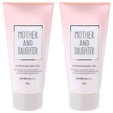MOTHER AND DAUGHTER 透明親子防曬乳 SPF50 PA++++, 80g, 2條