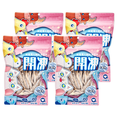 開凍 丁香魚, 冷凍乾燥, 新鮮食材, 貓咪零食, 4包, 30g