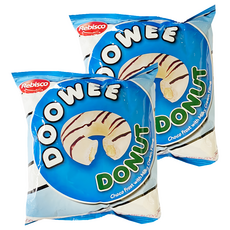 Rebisco DOOWEE DONUT 甜甜圈 牛奶口味, 400g, 2包