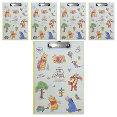 NAN PAO 南寶文具 迪士尼系列 丹麥夾 A4, 單一顏色, 5個