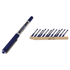Uni 三菱鋼珠筆 UB-150 藍色, 12支
