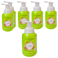 ATTITUDE 艾特優 兒童泡沫洗手乳 西瓜&椰香 295ml, 6瓶