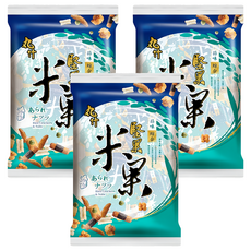 丸什 米果堅果 蒜香, 160g, 3個