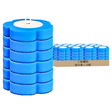 小麥購物 一次性馬桶刷 替換頭 C451 18g, 18組, 海洋香