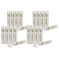 COMPAWIPES 迷你壓縮紙巾 方便攜帶 天然纖維 一次性紙巾, 50顆, 4袋