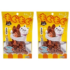 貓吃魚 潔牙錠 營養補充 貓咪點心 2包, 鱈魚雞肉, 23g