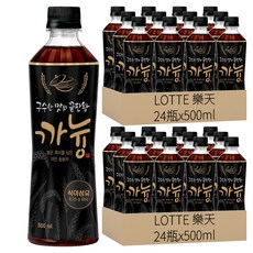 LOTTE 樂天 Chilsung Cider 黑米鍋巴茶, 含膳食纖維，熱量無負擔，輕盈又解膩, 500ml, 48瓶