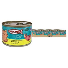 KUCINTA 科西塔 小貓罐 湯罐 羊肉肉汁 150g, 48罐