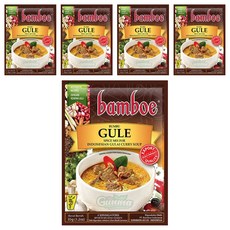 Bamboe Bumbu Gule 印尼紅咖哩料理包, 35g, 5包