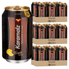 Karamalz 卡麥隆 黑麥汁, 330ml, 18罐, 檸檬