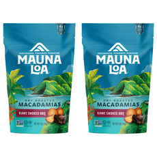 MAUNA LOA 夢露萊娜 夏威夷果仁 夏威夷木煙燻燒烤口味, 113g, 2包