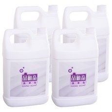 晶釉亮洗手乳, 3.75L, 4桶