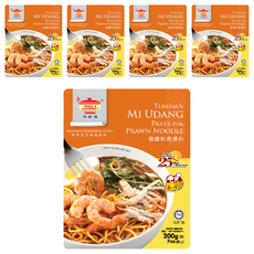 TEAN'S GOURMET 田師傅 蝦麵即煮醬料, 馬來西亞傳統風味, 200g, 5包
