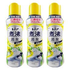 Lenor 蘭諾 日本原裝進口 煮沸衣物香香豆 柑橘黃, 420ml, 3瓶