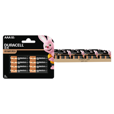 DURACELL 金頂 經典鹼性電池 4號 8入 不添加水銀 電池容量大、電流強 品質穩定、效能高電力持久, 18件