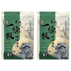 金牌金門一條根 精油貼布, 8片, 2組