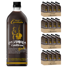 LOTTE 樂天 Chilsung Cider Cantata 冷萃黑咖啡, 900ml, 48瓶