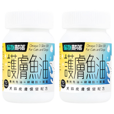 LitoMON 怪獸部落 魚油, 皮膚/毛髮, 70顆, 2罐