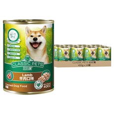 CLASSIC PETS 加好寶 成犬 狗罐, 羊肉口味, 400g, 24罐