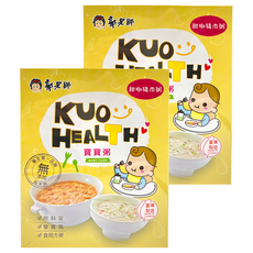 郭老師 常溫寶寶粥 6-18個月寶寶適用, 甜椒豬肉, 300g, 2盒