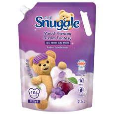 Snuggle 熊寶貝 Mood Therapy系列 Dream Fantasy 衣物柔軟精補充包 2.6L, 1包