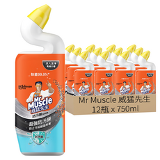 Mr Muscle 威猛先生 防污膜潔廁劑 323231, 750ml, 12瓶