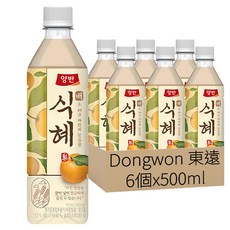 Dongwon 東遠 韓國麥芽甜湯飲料, 500ml, 6個