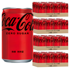 Coca-Cola 可口可樂 ZERO SUGAR 迷你罐 無糖, 200ml, 96罐