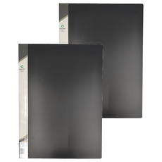 PP主色板資料簿 B4, 黑色, 2本