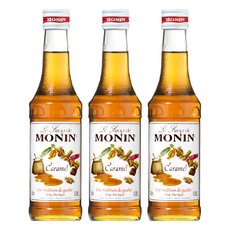 MONIN 莫寧 焦糖風味糖漿, 250ml, 3瓶