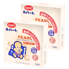 Lupart 真珠酵素爽身粉餅 0歲以上, 30g, 2盒