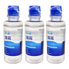 博士倫 瑞霖去蛋白保養液, 3個