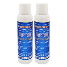 UREX歐蘭足部粉末噴霧-乾爽舒適/去除異味/足部護理, 200ml, 1入, 2瓶