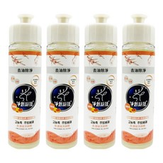 淨新科技 洗碗精 葡萄柚款, 4個, 240ml